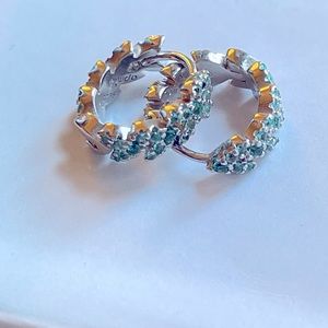 APM Monaco authentic huggie hoops